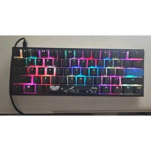 DUCKY One 2 Mini Keyboard HGKBY1011752 Multi Color Backlit Gaming - Picture 1 of 8